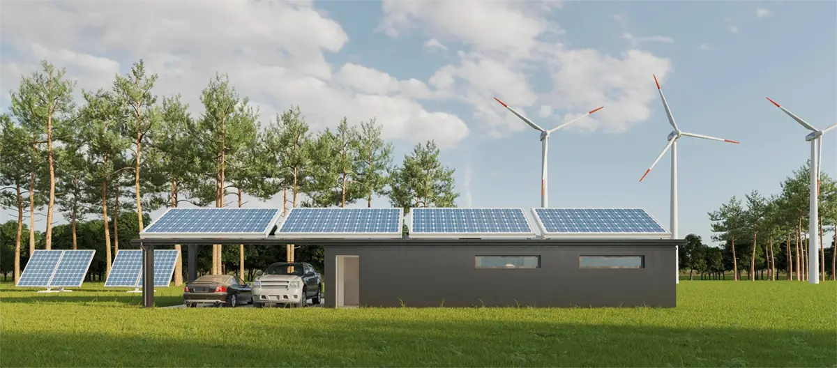 Impianti fotovoltaici installati su casa e sulla veranda